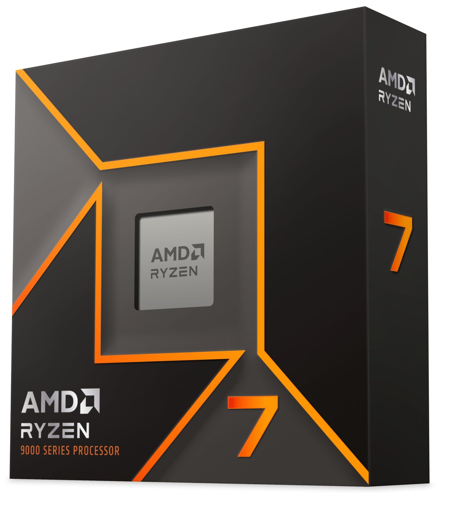 AMD Ryzen 7 9700X Desktop Processor with Integrated Radeon Graphics, 8 cores 16 Threads 32 MB Cache Base Clock 3.8 GHz Up to 5.5 GHz AM5 Socket System Memory DDR5,65W TDP – 100-100001404WOF