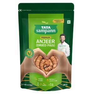 Tata Sampann Premium Anjeer (Dried Figs), 200g, Rich In Calcium & Fibre, Source Of Iron, Naturally Low-Fat Food