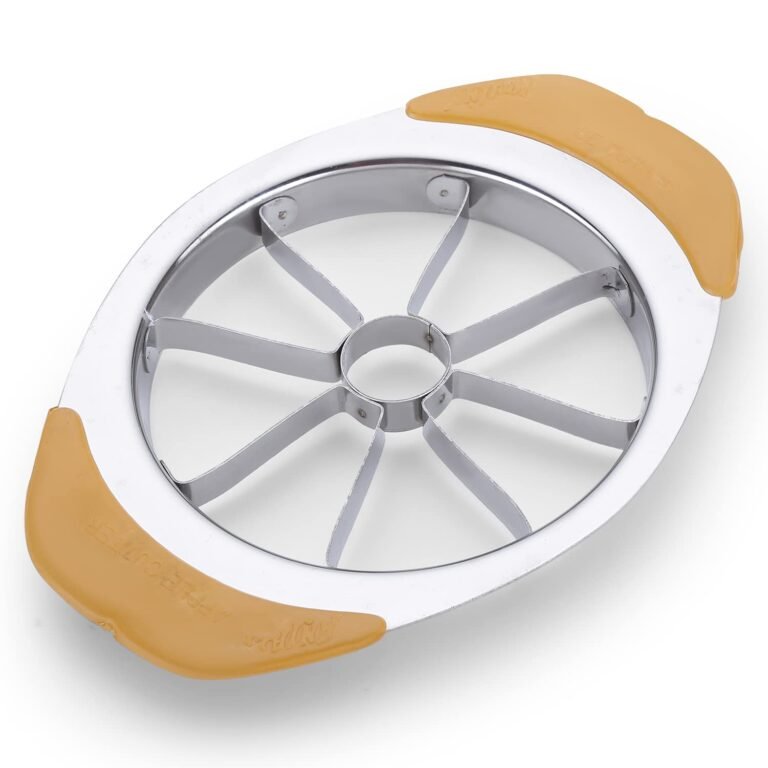 Anjali A.01 Stainless Stainless Steel Apple Cutter with 8 Blades – Effortlessly Slice and Core Apples, Enhance Your Kitchen with This Fruit Slicer – Perfect for Home Use