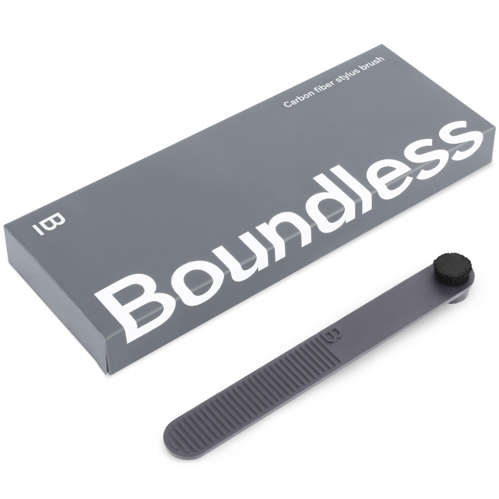 Boundless Audio Stylus Cleaner Brush – Carbon Fiber Anti-Static Stylus Brush for Turntable Needle Cleaning – Large