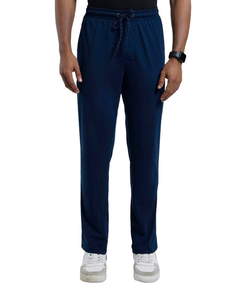 Jockey 9500 Men Super Combed Cotton Rich Regular Fit Trackpant with Side Pockets