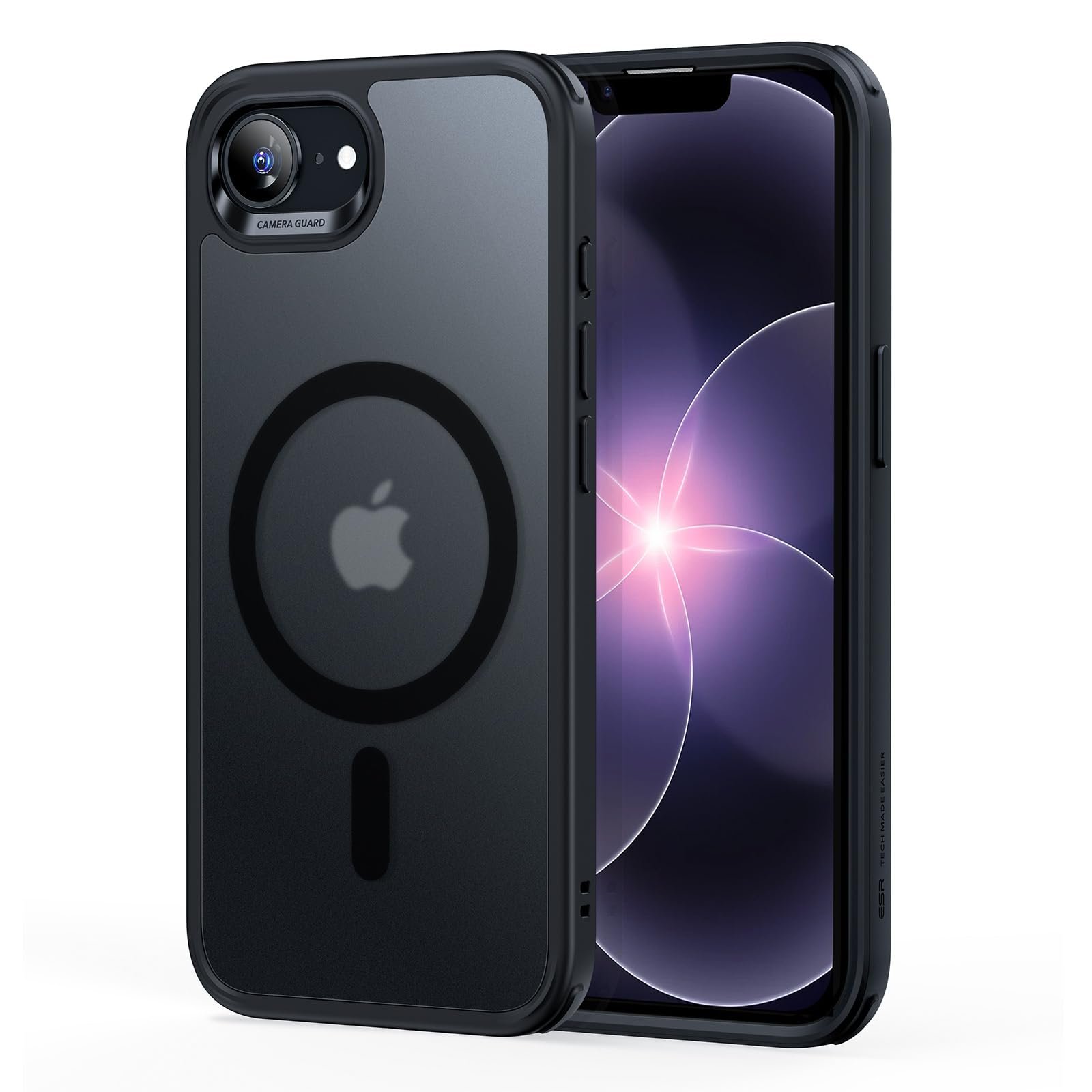 ESR Classic Hybrid for iPhone 17e/16e Case, Frosted Black