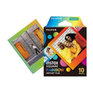 Fujifilm Instax Square Rainbow Film- 10 Exposures