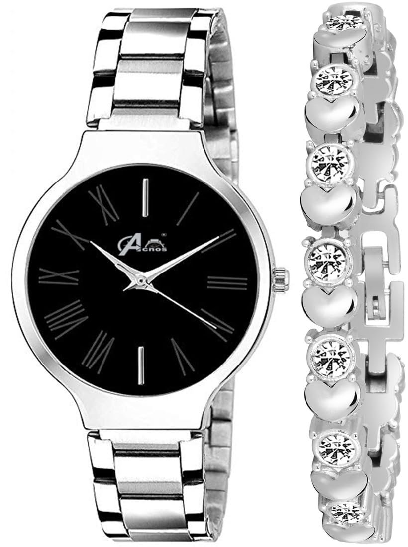 Acnos® Premium Analog Women’s Watch (Multicolour Dial Multi Colored Strap)