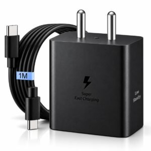 Original 45W Type C Pd Fast Charging Adapter with 1M Cable Compatible with Samsung Galaxy S26|S25|S24(Ultra,Fe,Plus,Edge) M17|M07|M36|A56|M47|F70e|F36|F08|A17|Tab|45 watt USB C Superfast Charger