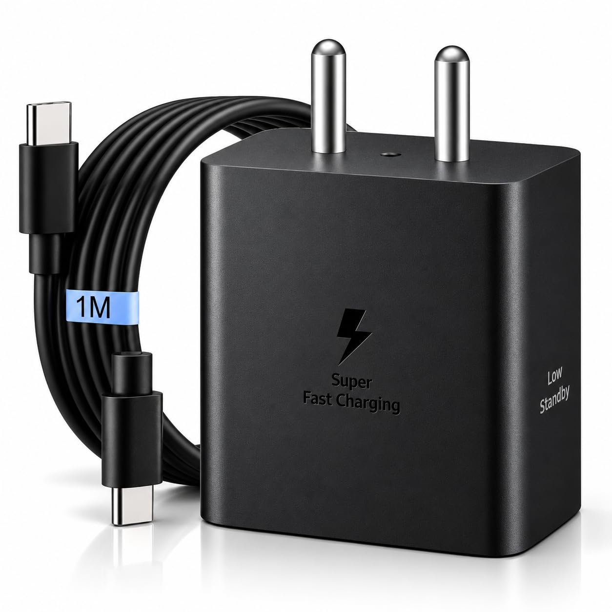 Original 45W Type C Pd Fast Charging Adapter with 1M Cable Compatible with Samsung Galaxy S26|S25|S24(Ultra,Fe,Plus,Edge) M17|M07|M36|A56|M47|F70e|F36|F08|A17|Tab|45 watt USB C Superfast Charger