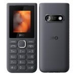 HMD 102 Keypad Mobile Phone | Dual SIM with Camera, Long Lasting Battery, Durable Design, English Phone Talker, Wireless FM Radio, MP3 Player, MicroSD, 1-Year Replacement Guarantee | Grey