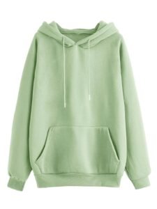 JUNEBERRY® Cotton Fleece Regular Fit Solid Sweatshirt Winter Wear Jumper Full Sleeve Hoodie for Women (Sizes- S to 3XL)