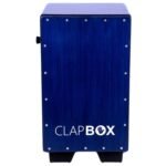 Clapbox Adjustable Snare Cajon CB40- Blue, Birch Wood (H:50 W:30 L:30) – 3 Internal Snares