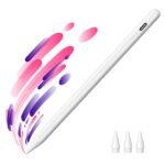 JAMJAKE iPad Pencil, No.1 Sales in US, Stylus with 10 Mins Faster Charge Compatible for 2018‑2026 Apple iPad Gen (6/7/8/9/10/11)/ Air (3/4/5/M2/M3/M4)/ Mini (5/6)/ Pro (11″/12.9″/M4/M5), White