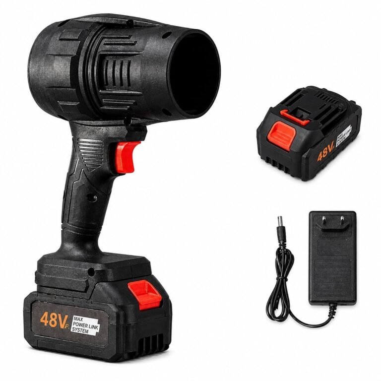 Handheld Electric Air Blower,Turbo Jet Blower Cordless,Handheld High Powerful Blow Brushless for Extra runtime,Multipurpose Car,Home Corner, Road Cleaning