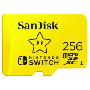SanDisk microSDXC™ UHS-I Card for Nintendo Switch™ – 256GB, Up to 100MB/s Read; up to 90MB/s Write