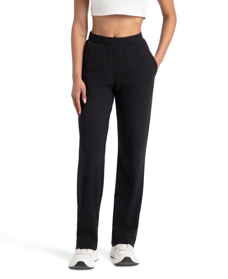 Jockey 1302 Women Super Combed Cotton Elastane Relaxed Fit Trackpants