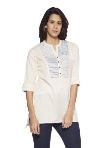 Pistaa’s Women’s Cotton Straight Fit Straight Kurti