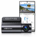 NEXDIGITRON ACE 2 Car Dash Cam with Native 2K 1440P Recording, Built-in GPS Logger, Display Screen, Voice Control, Super Capacitor, Made in India, Optional Parking Mode, up to 256GB Support –