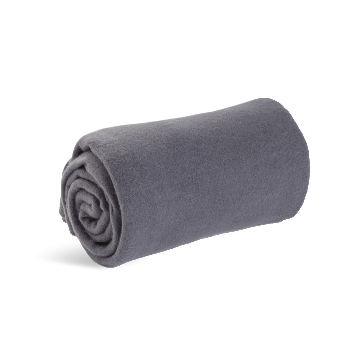 World’s Best Cozy-Soft Microfleece Travel Blanket, 50 x 60 Inch, Charcoal, Great for Travel or Lounging at Home
