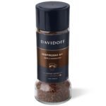 Davidoff Espresso 57 Intense Instant Coffee 11/12 Intensity – 100% Arabica, 100G, Granule, Glass Bottle