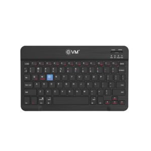 EVM EnEdge Keyboard for iPad, Android & Laptop | Multi-Device Wireless Keyboard with One-Click Switching | Rechargeable Type-C | Ultra Slim Wireless| Bluetooth 5.0 | 1 Year Warranty (WLKM)