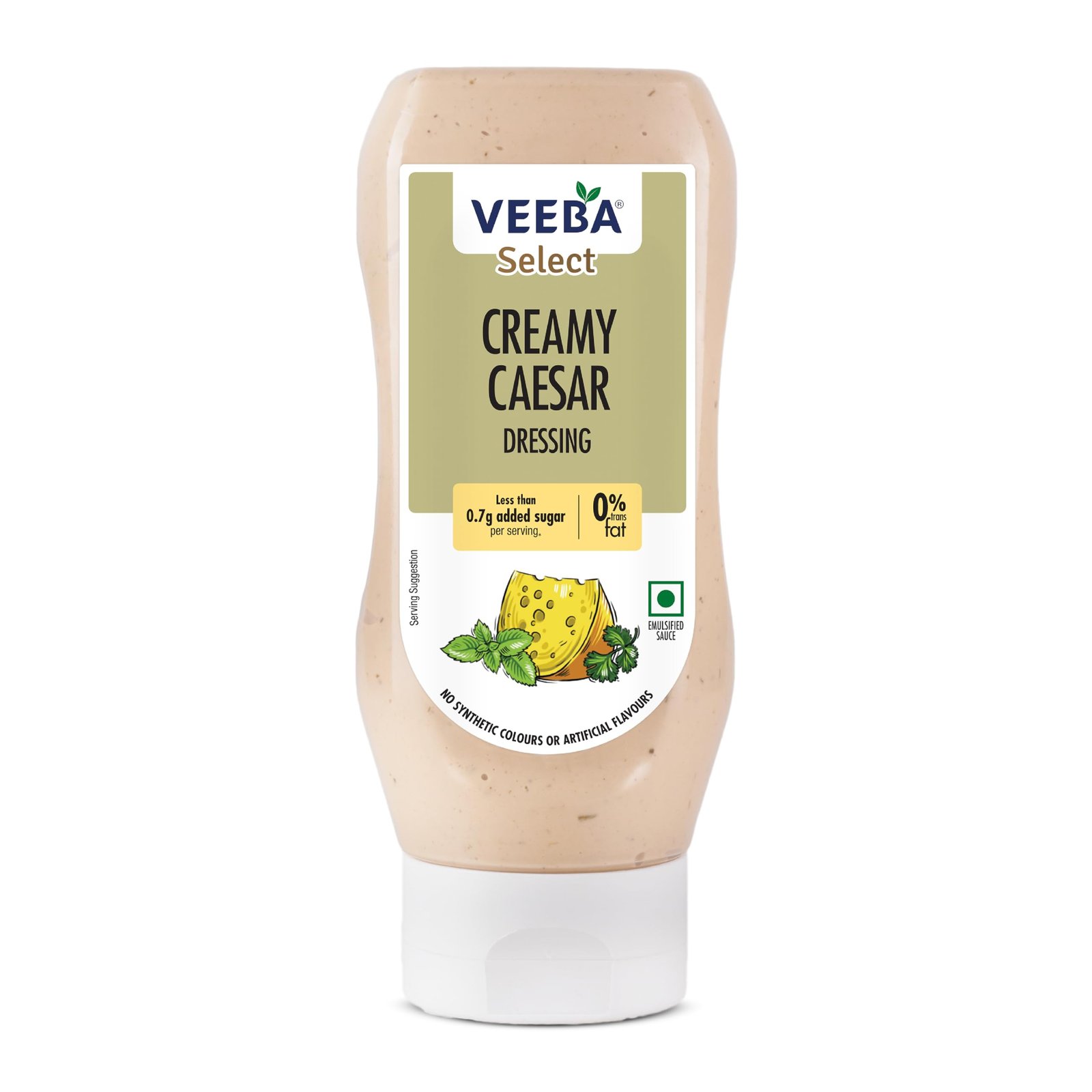 Veeba Creamy Caesar Dressing (300G) I 0 Trans Fat I Gluten Free