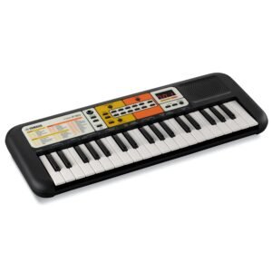 Yamaha PSS-F30 Portable Mini Keyboard – 37 Keys, Black, Built-in Rhythms, Songs & Smart Chord, Lightweight & Compact, Ideal for Kids & Beginner Musicians