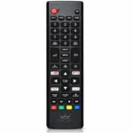 RESORB Crown TV Remote Compatible with Crown Smart LED LCD TV Models, Replacement Remote Control, LED 493