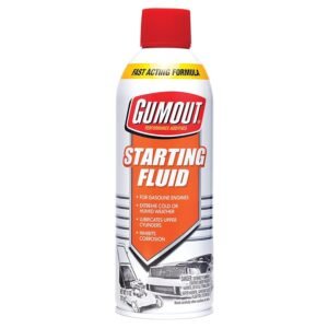 Gumout Starting Fluid | Pack of 1 | 325 ML | Engine Starter for Extreme Weather | Fuel and Engine Part Conditioner | Prevents Friction and Corrosion | Ideal for Low Temperature and High Humidity