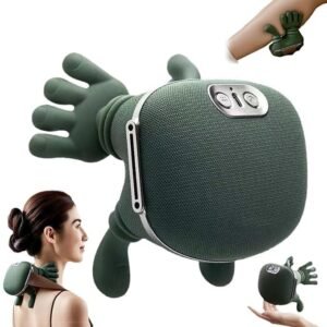 Dealsure Neck Massager for Cervical Pain | Neck and Shoulder Massager Machine | Wireless Heated Neck Massager & Shoulder Massager | Portable Electric Body Massager for Back