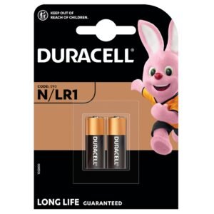 Duracell Alkaline N Battery, Pack of 2, Specialty Devices, Bike Light, Car Alarm, Laser Pointer