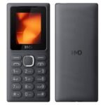 HMD 101 Keypad Mobile Phone | Dual SIM, Long Lasting Battery, Durable Design, English Phone Talker, Wireless FM Radio, MP3 Player, MicroSD, 1-Year Replacement Guarantee | Grey
