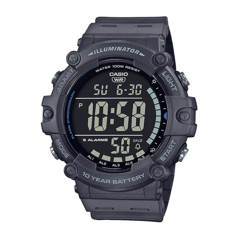 Casio Youth Series Digital Black Dial Men AE-1500WH-8BVDF (D219)
