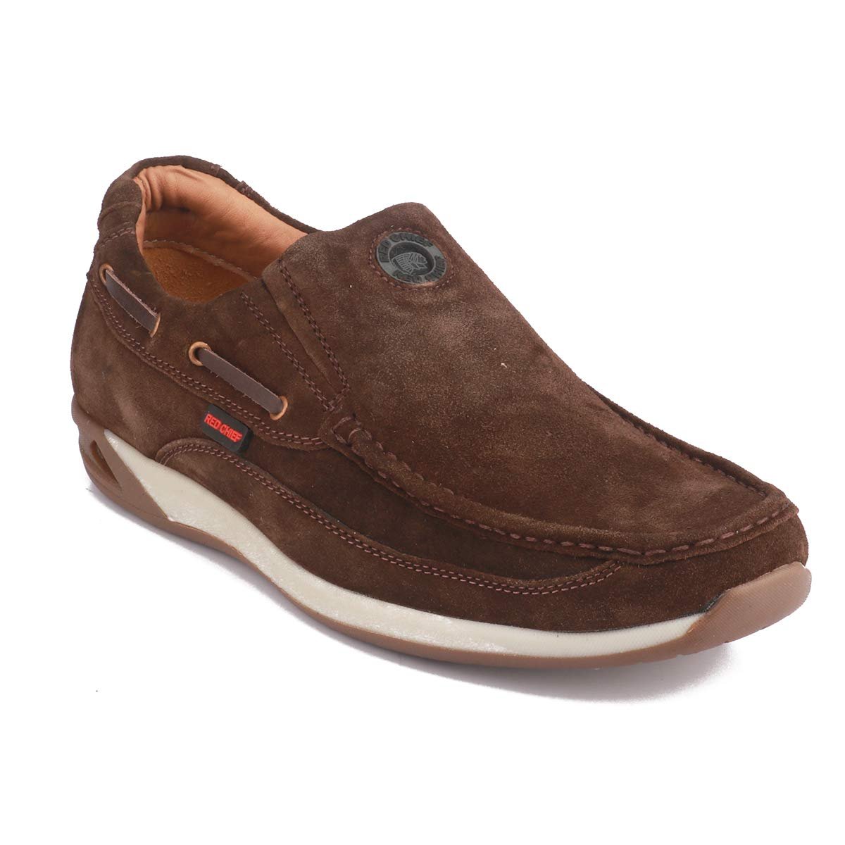 Red Chief Genuine Leather Casual Boat Shoes for Men | Stylish & Comfortable Slip-On Shoes | RC3504