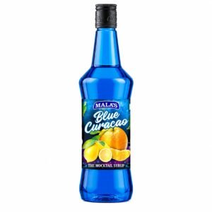 Mala’s Fruit Mocktail Syrup, Blue Curacao Mocktail, 750ml