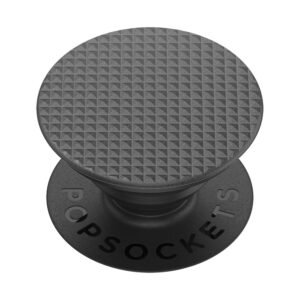 ​​​​PopSockets Phone Grip with Expanding Kickstand – Knurled Textured Black