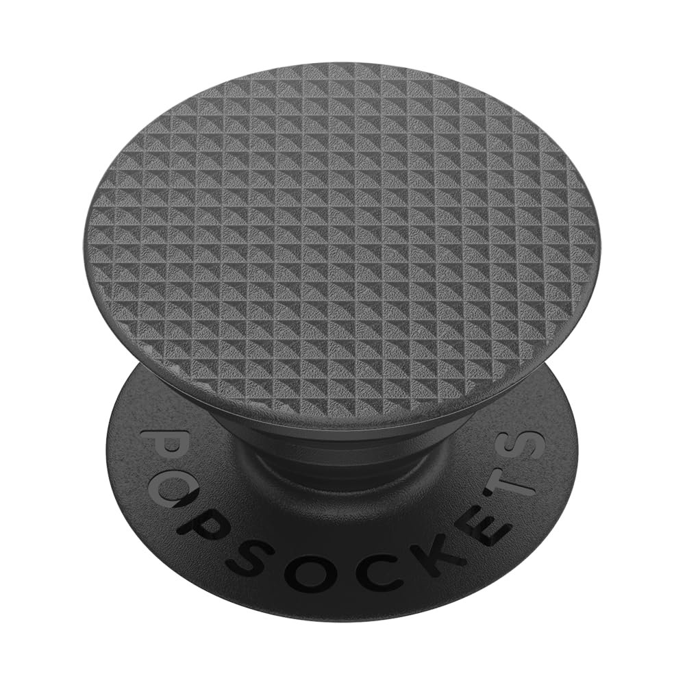 ​​​​PopSockets Phone Grip with Expanding Kickstand – Knurled Textured Black