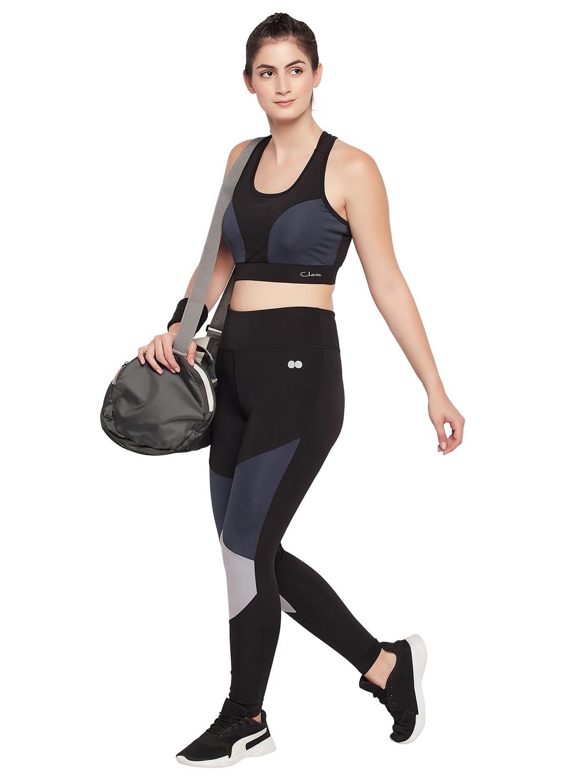 Clovia Women Gym Tights– High-Rise