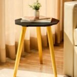 UHUD CRAFTS Home Decor Multipurpose Wooden Coffee Table/Centre Table/Side Table/End Table/Tea Table for Living Room,Bedroom, Balcony & Office – Black