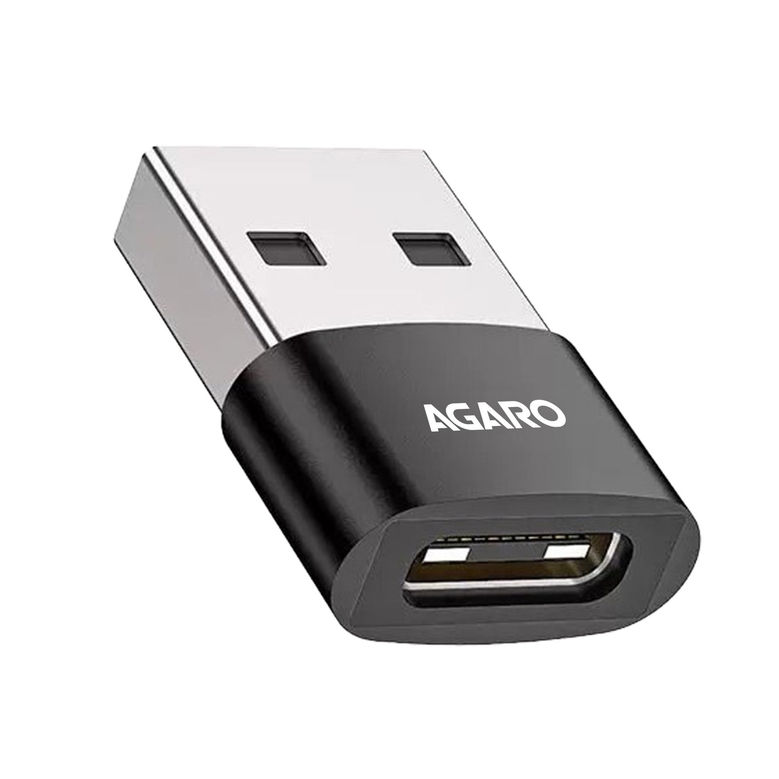 AGARO USB 3.0 Type C Female to USB Male OTG Adapter, 5 Gbps High-Speed Data Transfer, Compatible with Laptops, Tablets, Smartphone, Chargers and More Devices with Standard USB A Interface