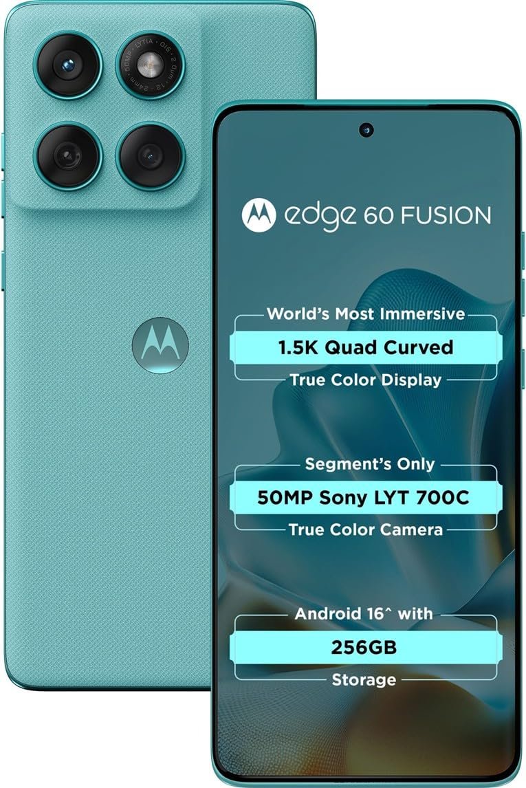 Motorola Edge 60 Fusion (Amazonite, 12, GB, 256)