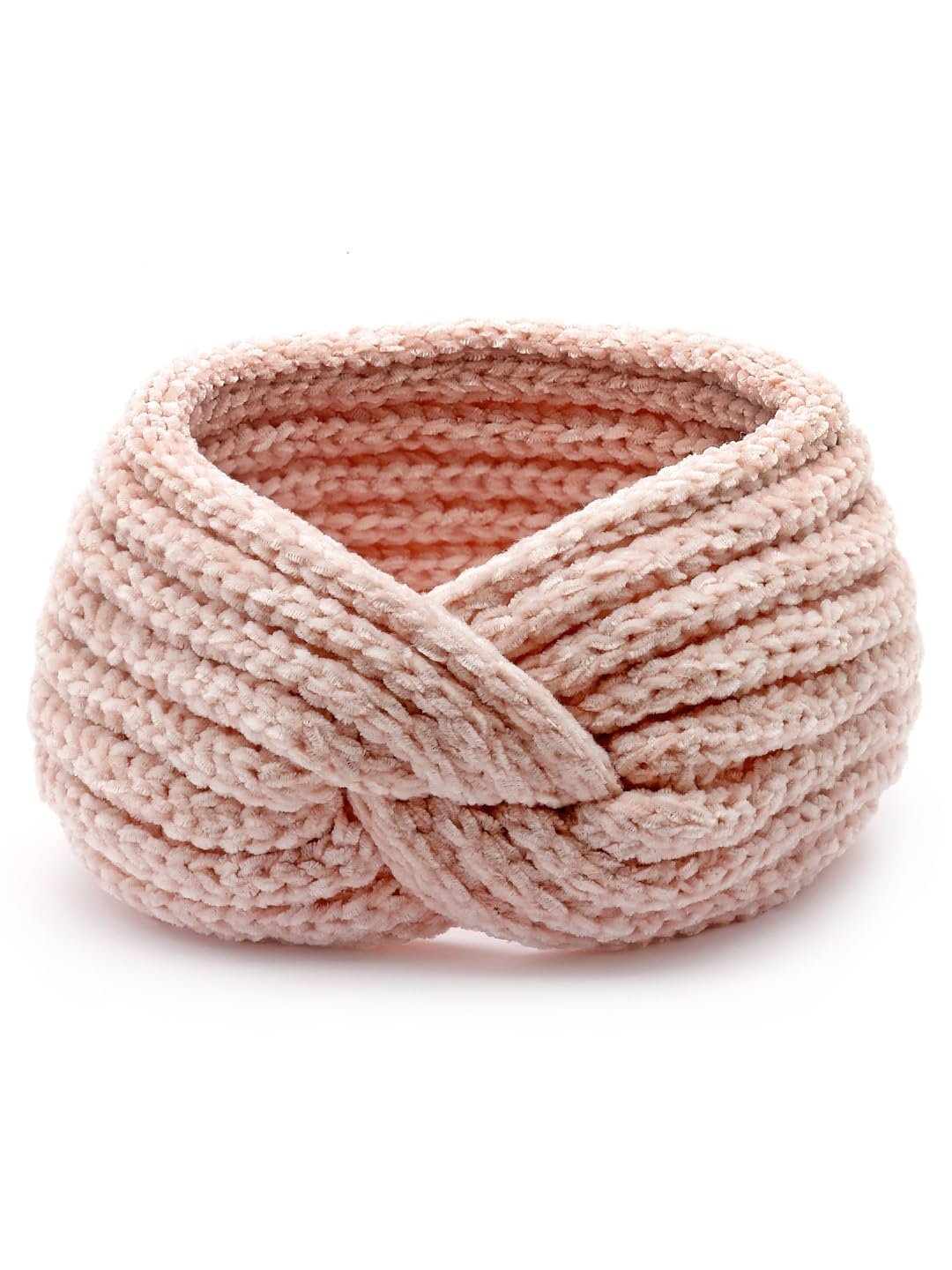 Vogue Hair Accessories Soft Knot Woollen Knitted Warm Head Band Head Wrap Hairband Ear Warmer Hair Accessories for Winters