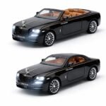 Umadiya® Rolls Royce Dawn 1:32 Model Car Alloy Metal Pull Back Die-cast Metal Toy car with Openable Doors & Hood-Light Music Gifts Toys Kids【Colors as Per Stock】