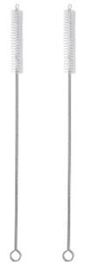 2 Qty Drink Straw Cleaning Brush – Bristle Cleaner for Stainless Steel Drinking Straws
