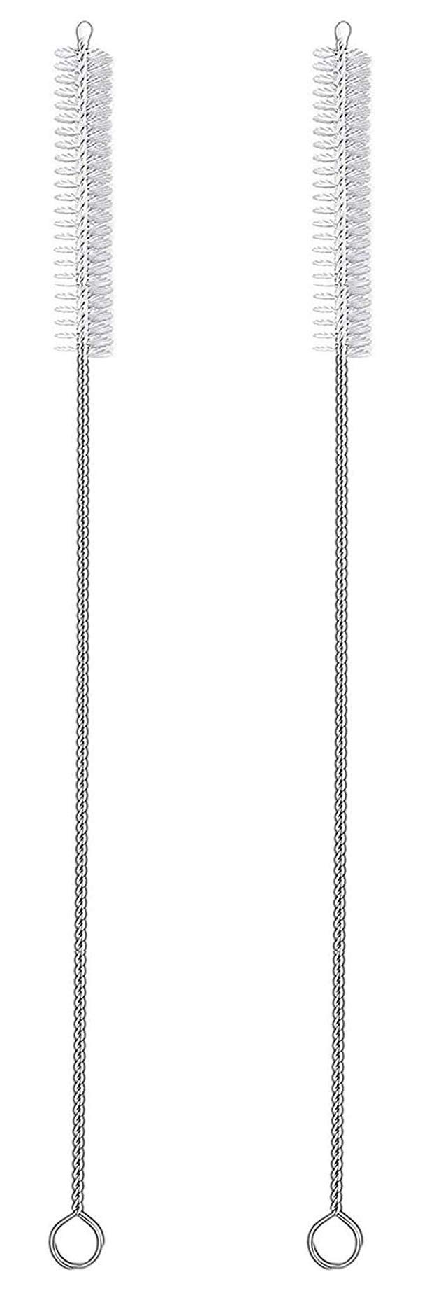 2 Qty Drink Straw Cleaning Brush – Bristle Cleaner for Stainless Steel Drinking Straws