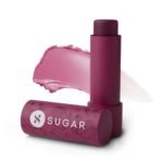 SUGAR Cosmetics Tipsy Lips Moisturing Balm with Vitamin E, Shea Butter and Jojoba Oil | Tinted Lip Balm with SPF | Lip Protection & Nourishment | 4.5gm – 07 Bramble