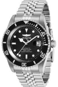 Invicta Men’s Pro Diver 29178 Black Stainless-Steel Automatic Diving Watch