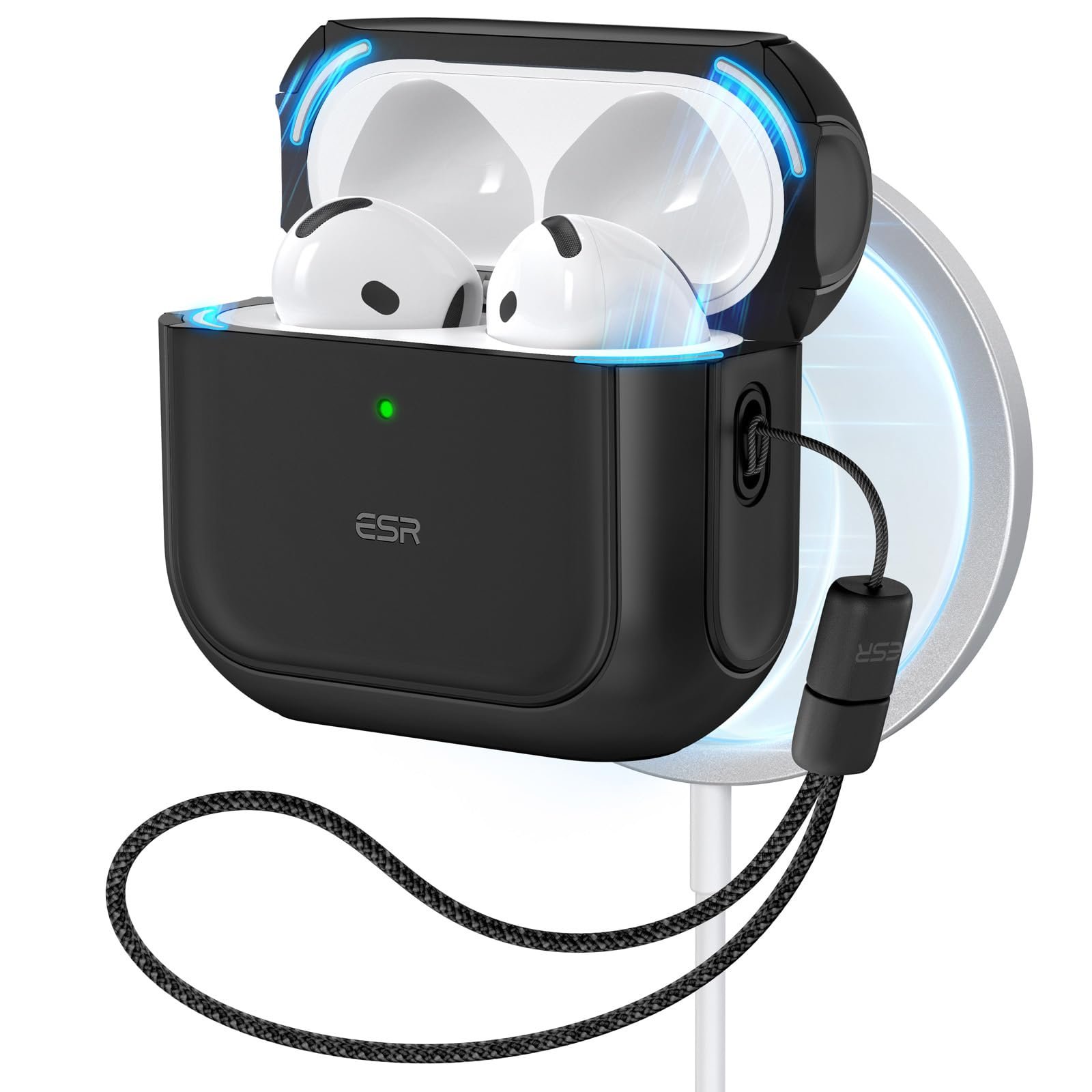ESR for AirPods 5/4 Case (2026/2024), Compatible with MagSafe, Black
