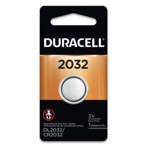 Duracell 3-Volt Lithium Battery for Electronic Organizers (DL2032B)