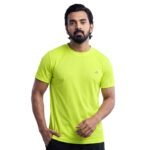 Boldfit Polyester t Shirt Round Neck Quick Dry Gym t Shirts for Men Workout Activewear t Shirts for Men Crew Neck Workout Tshirt for man Regular Fit Tshirt for Mens Ideal for Running, Gym and Sports