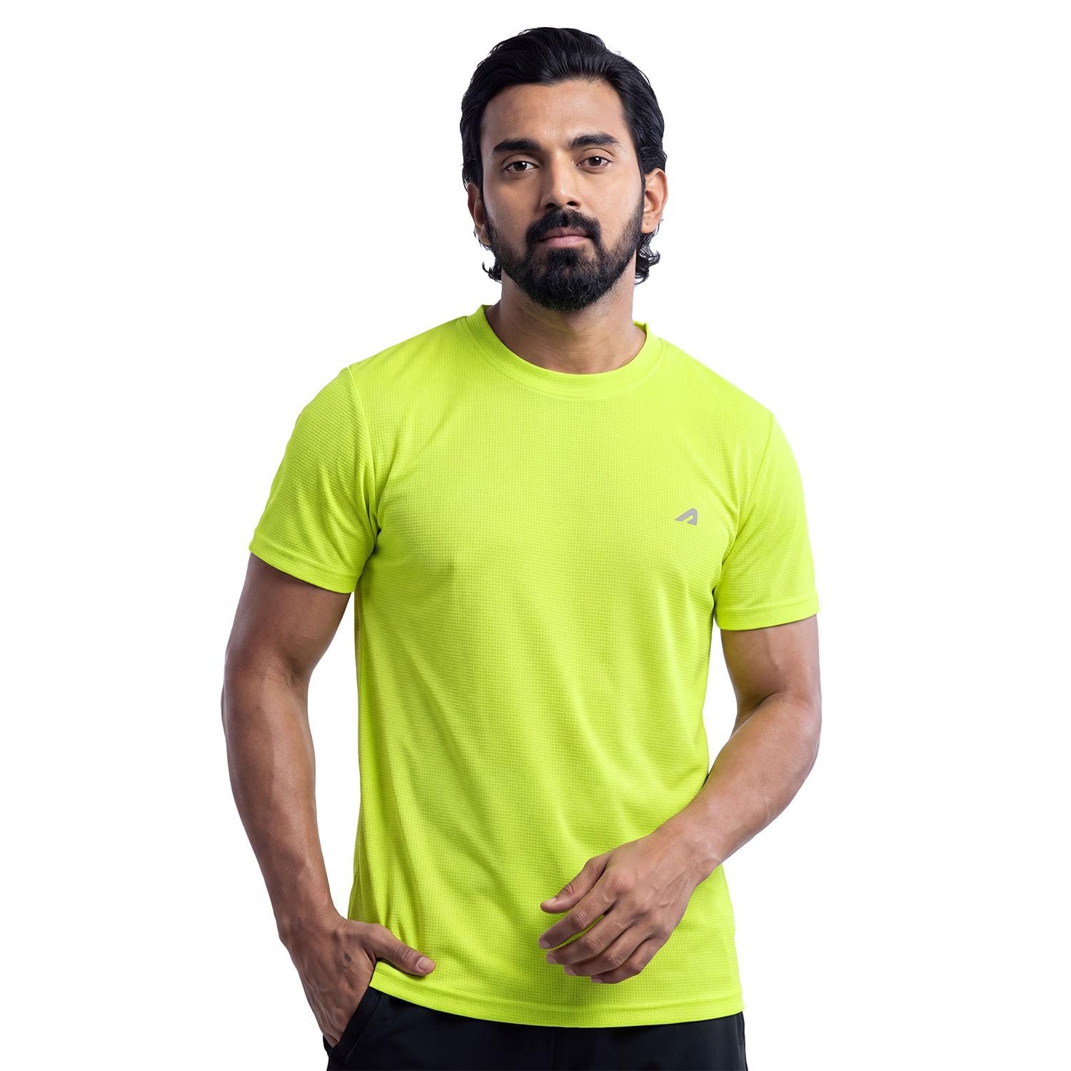 Boldfit Polyester t Shirt Round Neck Quick Dry Gym t Shirts for Men Workout Activewear t Shirts for Men Crew Neck Workout Tshirt for man Regular Fit Tshirt for Mens Ideal for Running, Gym and Sports