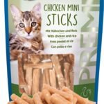 Trixie Premio Cat Treats, Delicious and Rich in Nutrients Healthy Treats for Cats, Suitable for All Breeds of Cats (Chicken Mini Sticks)