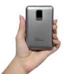 Eveready Ultima Power Bank PB 21, 20,000mAh, 22.5W Fast Charging, Dual Output, USB-C & USB-A, Overcharging Protection, Compatible with iPhone, Android & Qi Devices, Includes Cable & Warranty, Grey